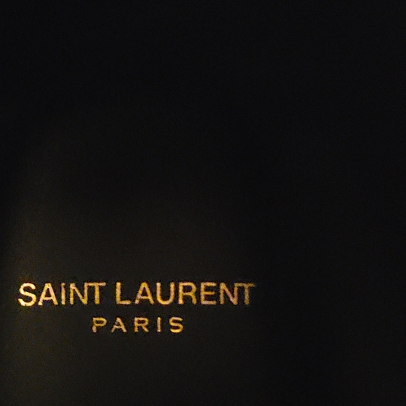 SAINT LAURENT | Women's Black Suede Motorcycle Boot w/Strap Buckles 37 - Picture 11 of 11